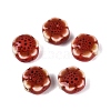 Vintage Handmade Porcelain Beads PORC-N013-25-25-1