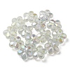 UV Plating Luminous Transparent Acrylic Beads OACR-P010-16B-3