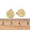 304 Stainless Steel Rhinestone Pendants STAS-Z122-42G-3