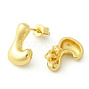 Rack Plating Brass Earrings EJEW-S222-01G-L-2