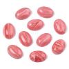 Synthetic Rhodochrosite Cabochons G-R415-14x10-15-2