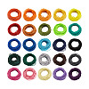 Craftdady 25 Bundles 25 Colors Waxed Polyester Cord YC-CD0001-03B-7