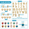 DIY Birthstone Jewelry Making Finding Kit FIND-TA0002-11-11