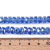 Electroplate Glass Beads Strands EGLA-T021-20F-4