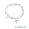 Natural Freshwater Pearl Beads Stretch Bracelets BJEW-JB04863-7