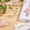 2Pcs Glass Flower Display Decorations AJEW-CO0001-04A-5