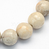 Natural Agate Round Beads Strands G-S154-8mm-1