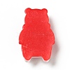 Opaque Christmas Resin Cabochons RESI-G039-11-3