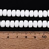 Opaque Glass Beads Strands GLAA-Q114-01A-B01-4