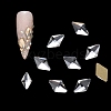 Flat Back Glass Rhinestone Cabochons MRMJ-Q072-28A-1