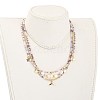 Beaded Necklaces & Pendant Necklace Sets NJEW-JN03076-5