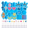 Mega Pet 1Pc DIY Earing Silicone Mold DIY-MP0001-07-7