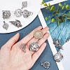 SUNNYCLUE 10Pcs 5 Styles Jewelry Making Finding Sets DIY-SC0020-05-3