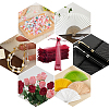 100Pcs Organza Drawstring Bags for Chinese Fan OP-GF0001-02C-5