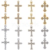 32Pcs 8 Styles Alloy Rhinestone Pendants FIND-SC0016-43-1