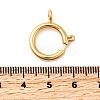 Brass Spring Ring Clasps KK-D407-20G-F-3