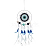 Cotton Woven Net/Web with Feather Hanging Decorations PW-WG78688-01-1