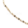 Ion Plating(IP) Adjustable 304 Stainless Steel Serpentine Chain Necklaces NJEW-K270-04G-3