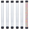 Transparent PVC Plastic Bead Storage Tubes AJEW-CY0002-92A-1