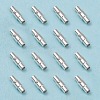 Brass Locking Tube Magnetic Clasps LS-X-MC079-S-1