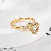 Rotatable Finger Rings for Women RJEW-B115-01G-04-2