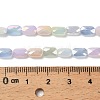 Electroplate Glass Beads Strands EGLA-P065-02A-01-4