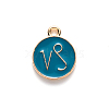 Alloy Enamel Pendants LS-X-ENAM-S124-01B-05E-2
