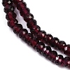 Natural Garnet Beads Strands G-F778-A05-01-4