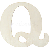 Letter Unfinished MDF Sheets WOOD-WH20012-008Q-1
