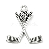 Tibetan Style Alloy Pendants TIBE-Q098-13A-1