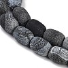 Natural Weathered Agate Beads Strands G-NH0047-B09-02-4