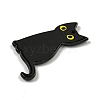 Halloween Black Cat Acrylic Pendants MACR-U005-01A-2