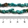 Natural HuBei Turquoise Beads Strands G-B089-B01-02-5