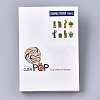 DIY Diamond Painting Stickers Kits For Kids DIY-F051-02-3