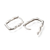 925 Sterling Silver Hoop Earrings STER-M018-08P-2