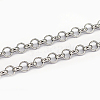 304 Stainless Steel Rolo Chains CHS-L001-28-4mm-1