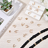 6Pcs 6 Styles Alloy Rhinestone Hair Accessories EJEW-WH20005-003G-4