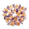 Natural Ametrine Beads Strands G-C179-C01-01-3