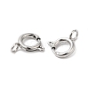 Non-Tarnish 304 Stainless Steel Spring Ring Clasps STAS-Q215-45P-01-2