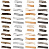 72Pcs 12 Style Iron Ribbon Ends IFIN-PH0001-87-1