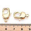 Brass Lobster Claw Clasps KK-N254-19G-3