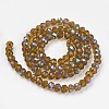 Electroplate Glass Beads Strands LS-EGLA-A034-T3mm-L10-2
