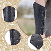 Adjustable PU Leather Cord Bracelet with Cord AJEW-WH0270-433B-3