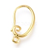 Brass Earring Hooks KK-XCP0001-23-2