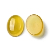 Natural Yellow Agate Cabochons G-A029-01-07-2