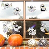 2Pcs Halloween Rainbow Prism Electrostatic Window Stickers PW-WG73503-01-3