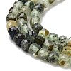 Natural Prehnite Beads Strands G-B088-E16-04-4