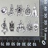 100pcs 10 Style Tibetan Style Alloy Charms TIBEP-CJ0001-38-8