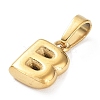 316L Surgical Stainless Steel Charms STAS-G315-01G-B-2
