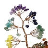 Gemstone Chips Tree Decorations AJEW-P120-A01-4